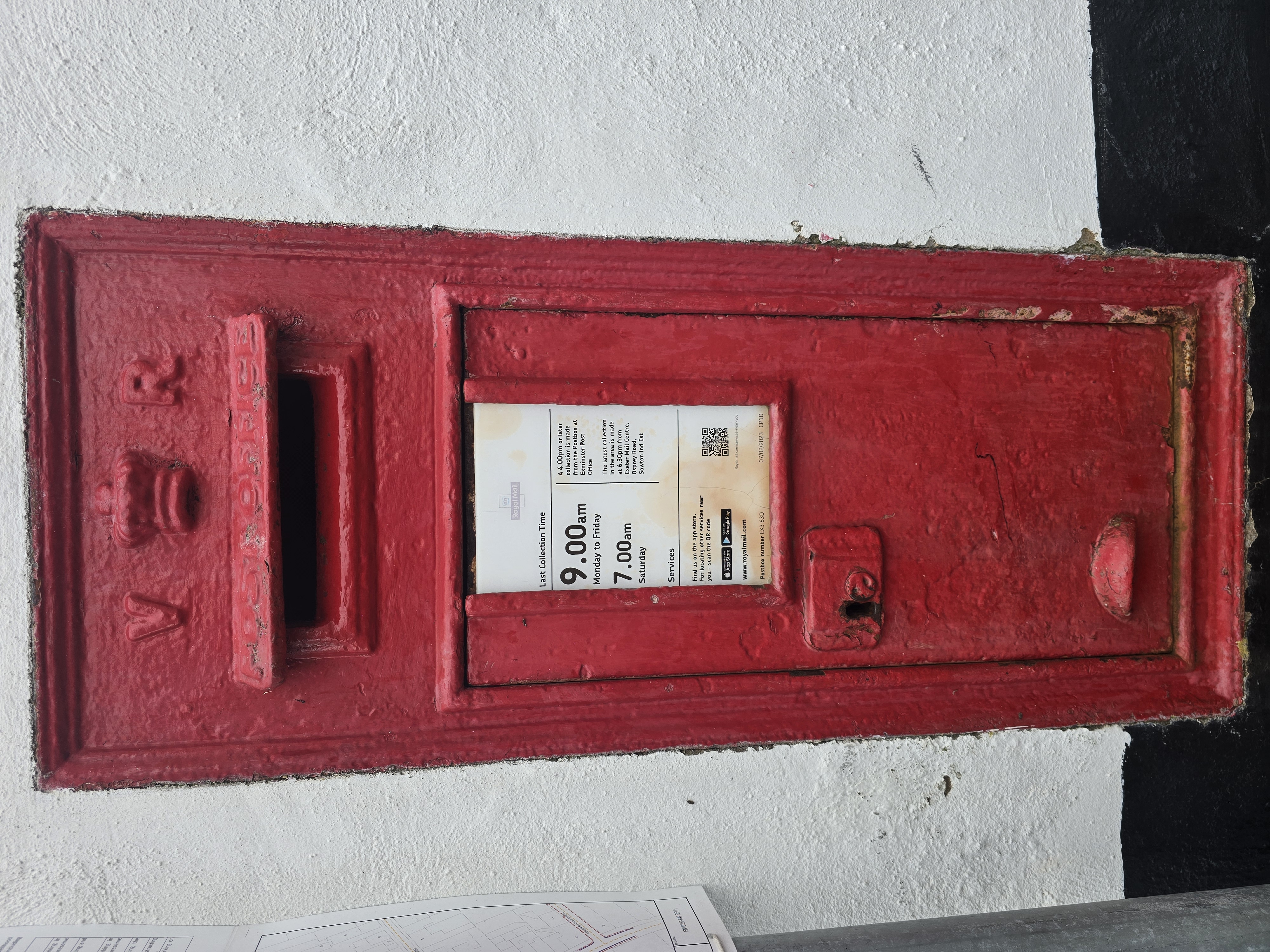 Victoria Regina Post Box